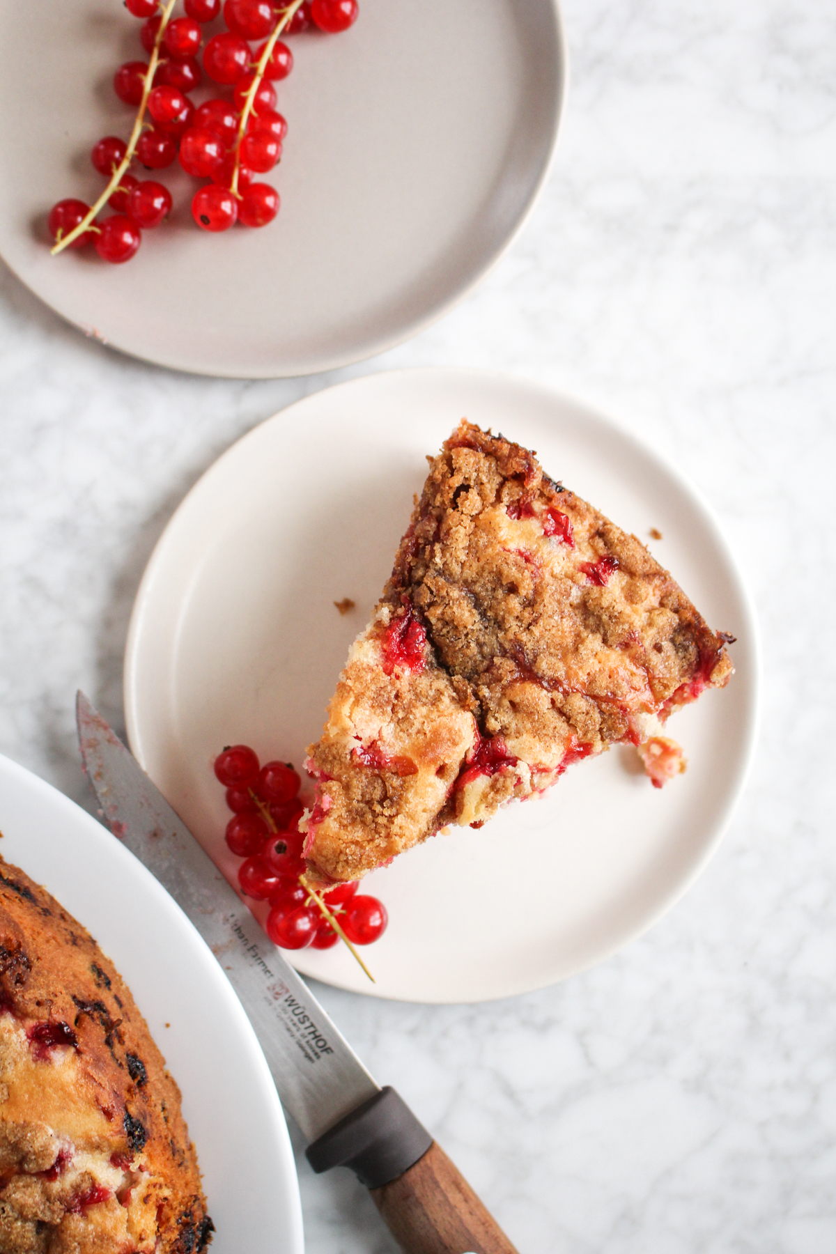 Red Currant Coffee Cake {Katie at the Kitchen Door}