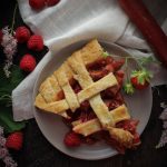 Strawberry-Raspberry-Rhubarb Pie