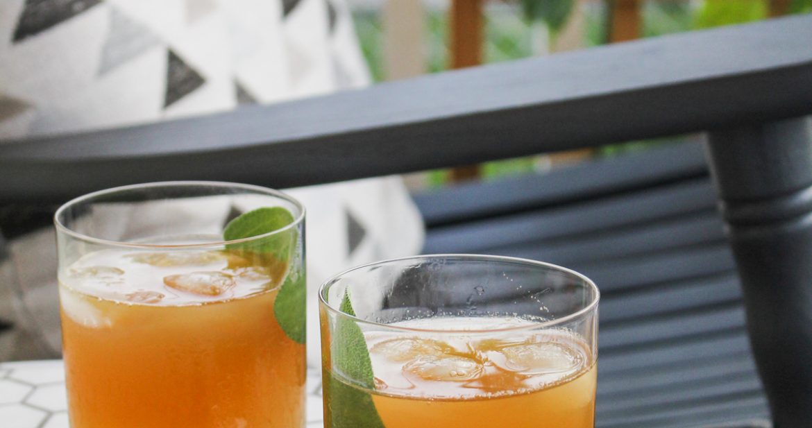 The Liquid Ditty: Bourbon, Calvados and Cider Cocktail {Katie at the Kitchen Door}